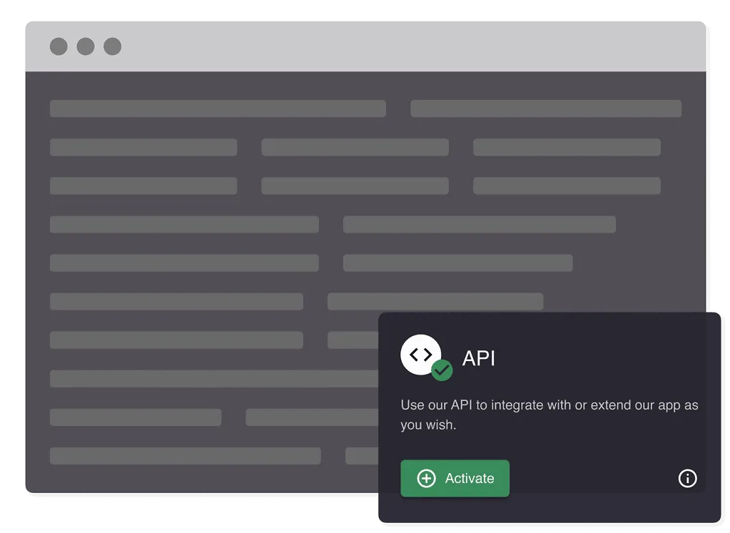 API Resos x First table