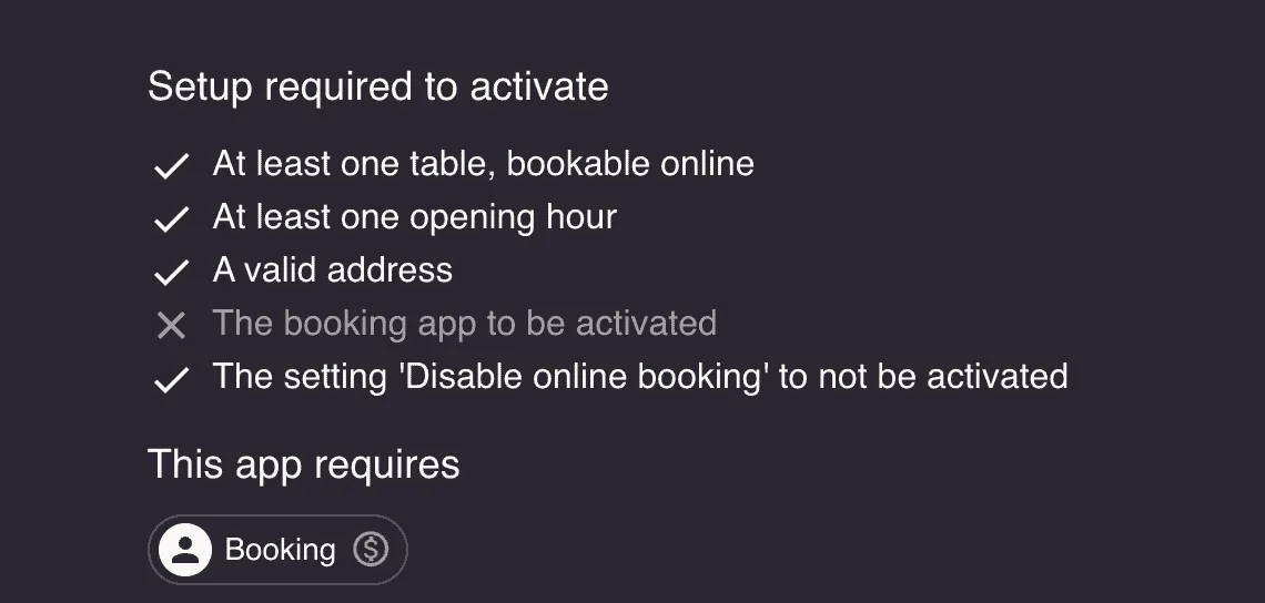 Ohje Reserve with Google -asetuksiin