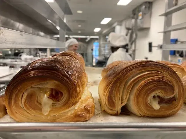 Bagte gourmet croissanter