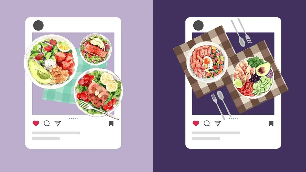 Visuals atractius d'Instagram per a restaurants