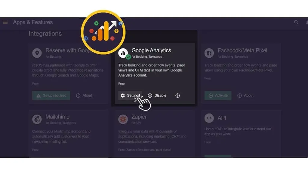 Integració - Google Analytics