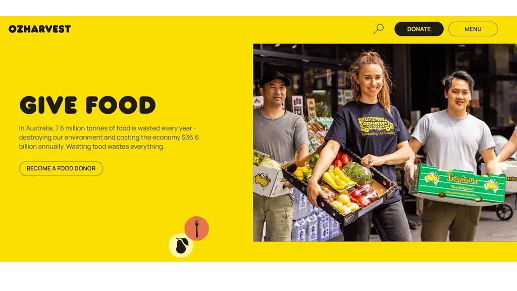 Aplicació OzHarvest