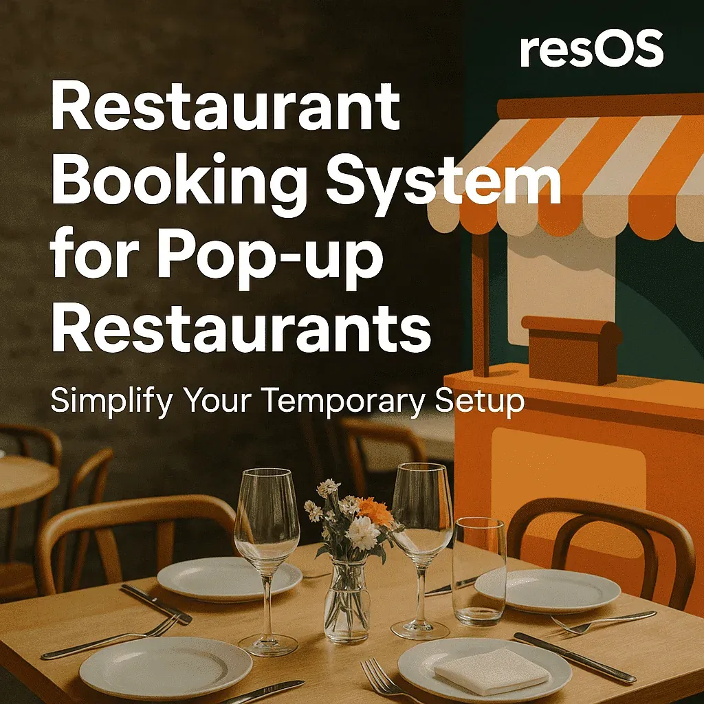Pop-up-Restaurant Resos