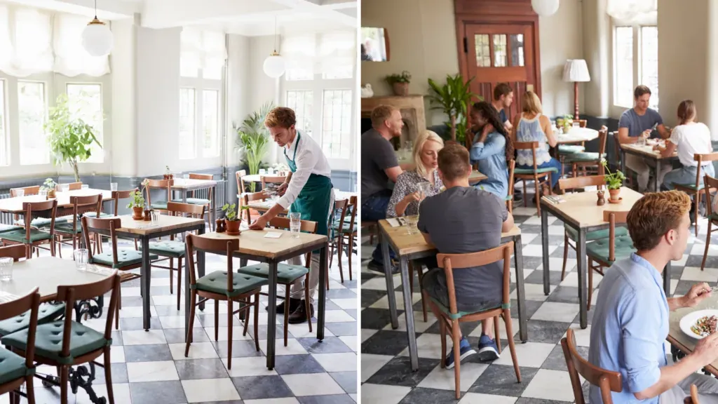 Restaurantsalg – tomme vs. fulle bord