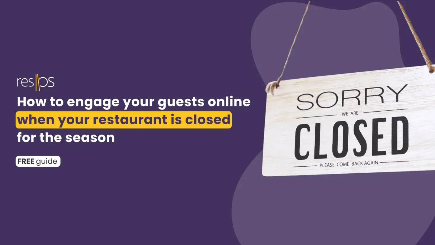Sesongbasert stengt restaurant – slik holder du kontakten med gjester