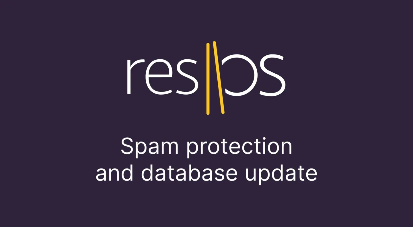 Ochrona przed spamem i aktualizacja bazy danych