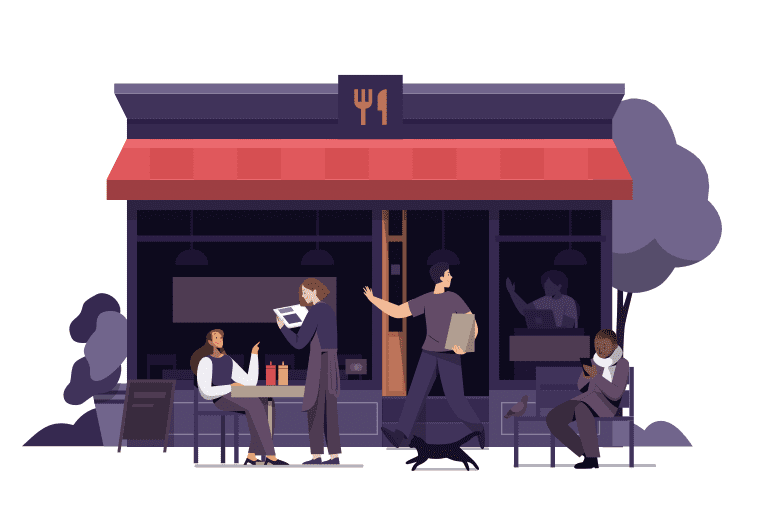 Resos restaurant booking system signup icon