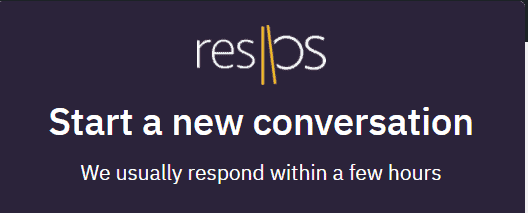 Use our booking system with a priority in support. Easily start a conversation by clicking the button at the right bottom corner