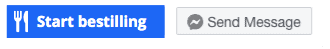 Sådan her din Facebookside ud efter at have tilføjet 'start booking' knappen