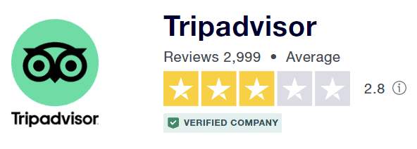 TripAdvisor reviews from Trustpilot