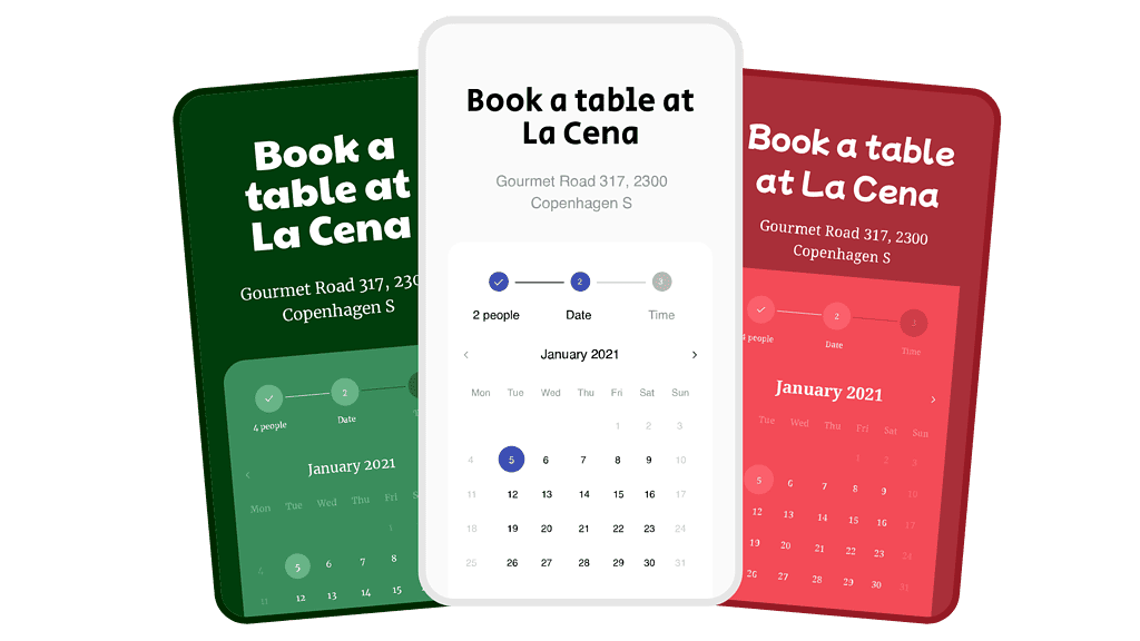 Custom design of your restaurant booking system with resOS