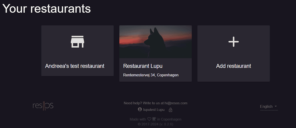 overview of restaurant profiles