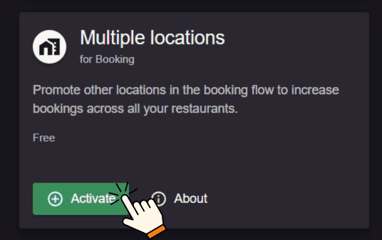 Instruction how to set up multi locations step 3 and 4