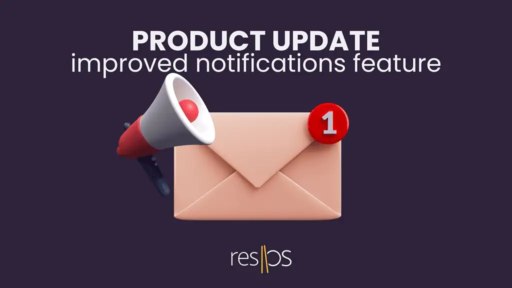 Product update - improved notifications feature, and other minor improvements 