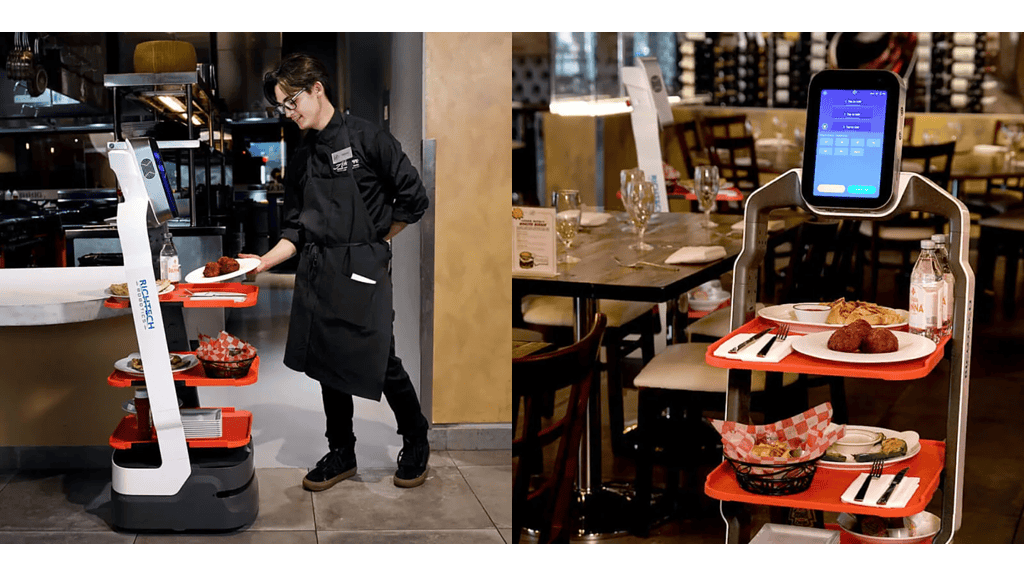 Restaurant robot waiter
