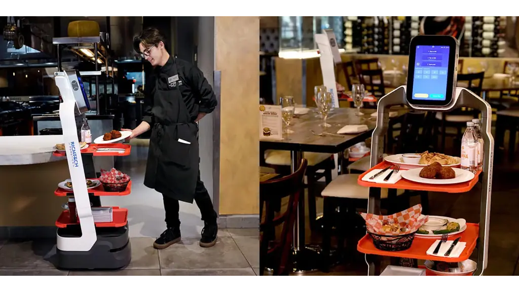 Restaurant robot waiter