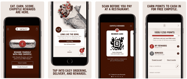Freebies and gifts loyalty program - chipoltle