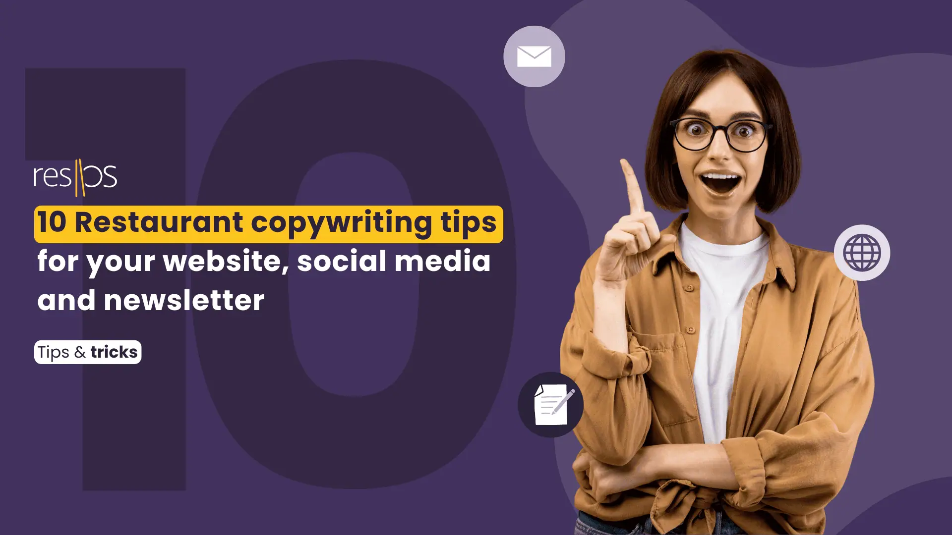 10 Restaurant copywriting tips for your website, social media and newsletter