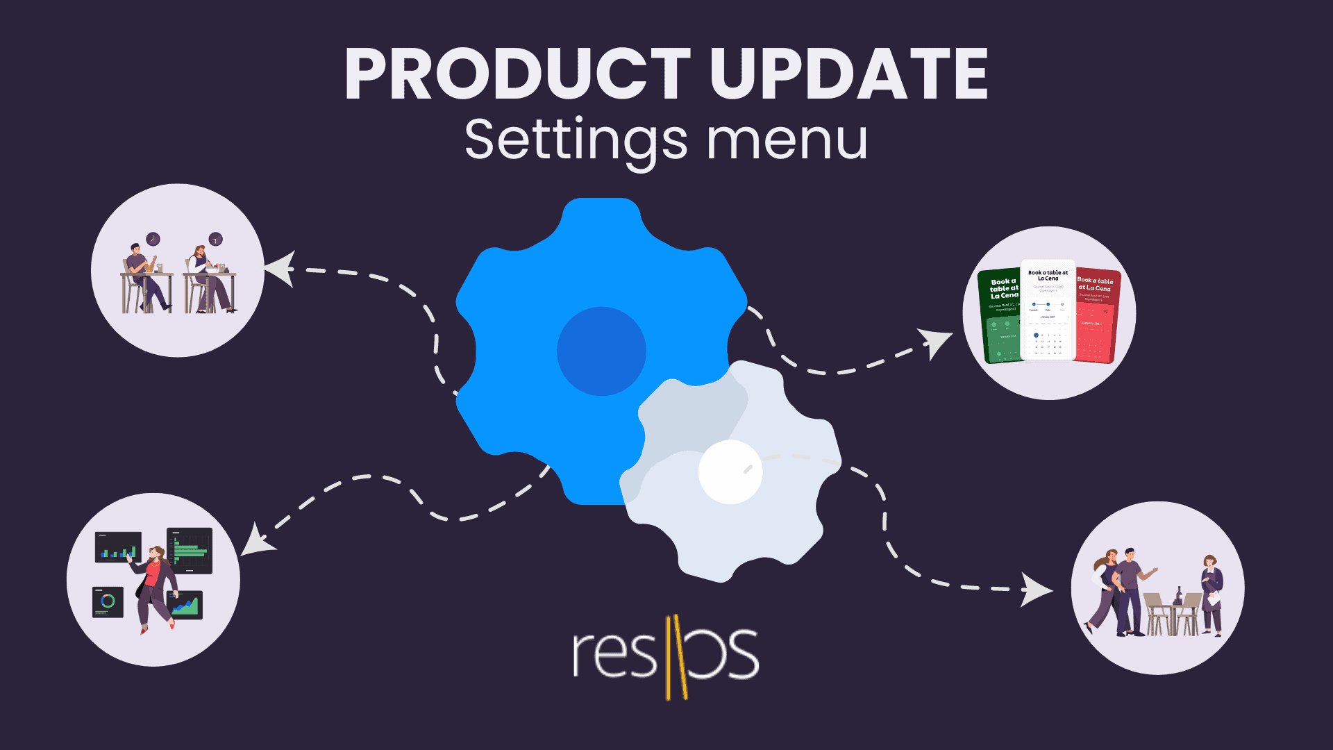 Product update — Settings menu