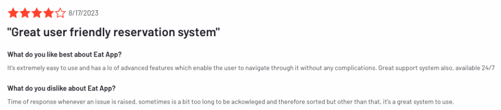 eatapp rreview - sevenrooms alternative